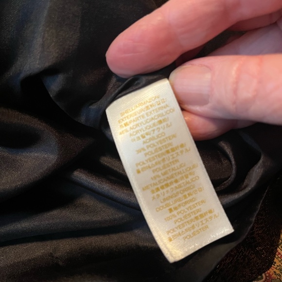 Kate Spade New York Sonny Metallic Gold Pleated Skirt, New With Tags, Size 12 - Picture 9 of 12